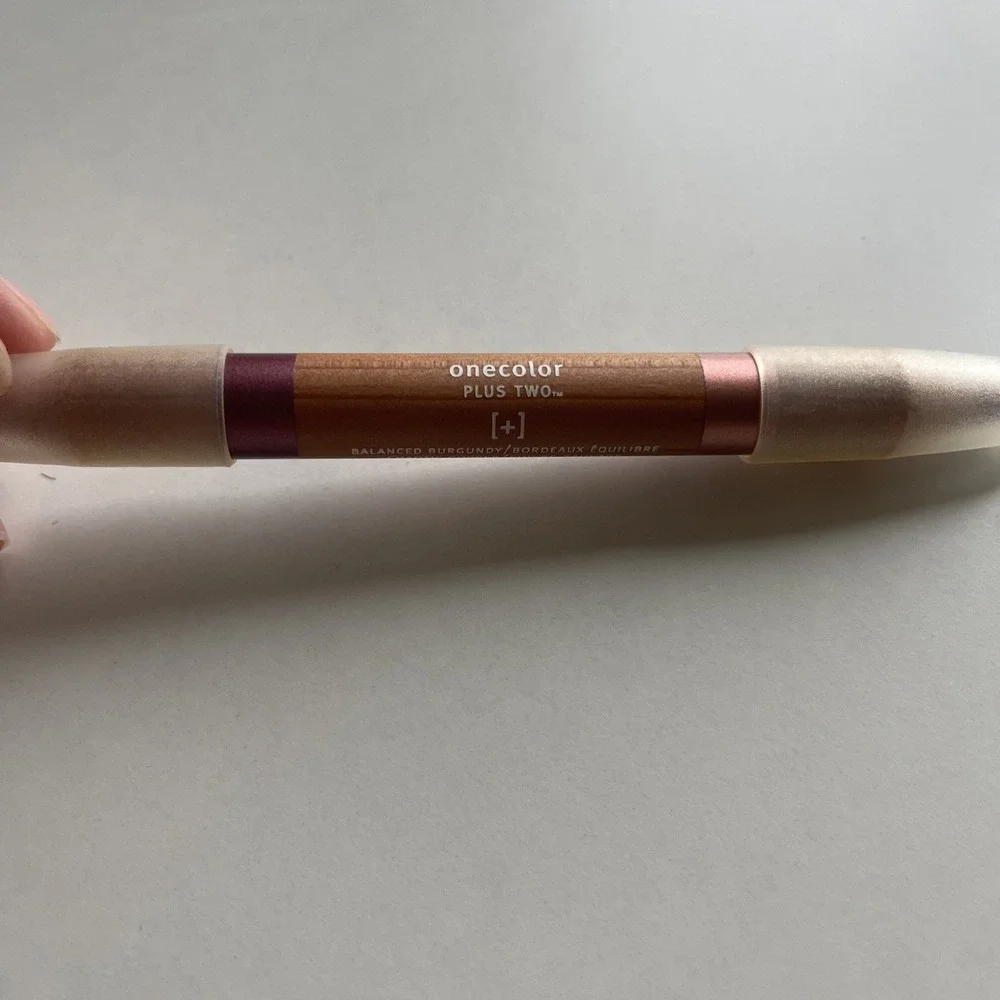 Aveda onecolor [+] Plus Two ~ balanced burgundy Chaotic Copper blush lip eye NEW